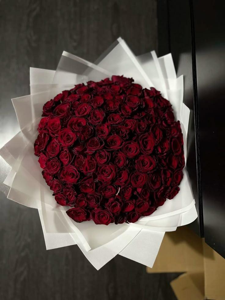 MeadowlarkShop workshop space where corporate flower arrangements are designed and prepared for business delivery